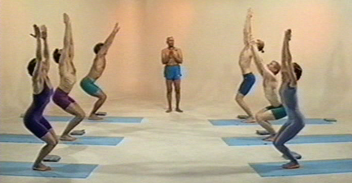 Guruji and his advanced students
